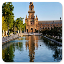 Plaza de Esapaña in Sevilla